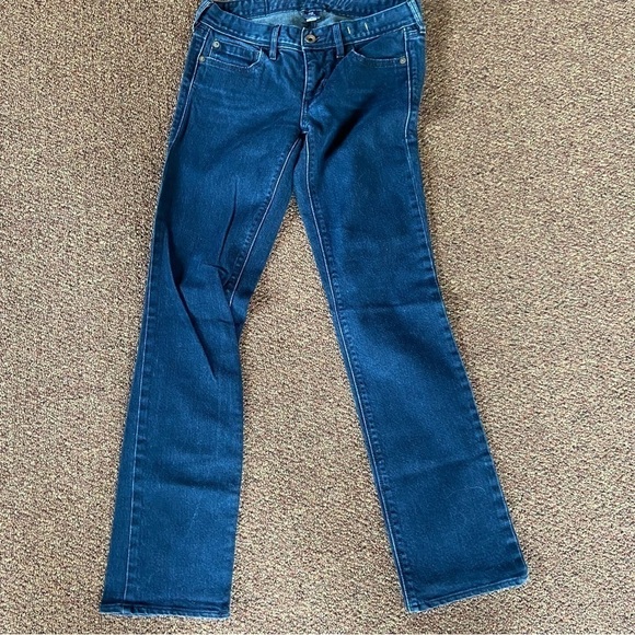 MADEWELL jeans Rail Straight in indigo. Nice quality with the Madewell style. - Picture 1 of 7